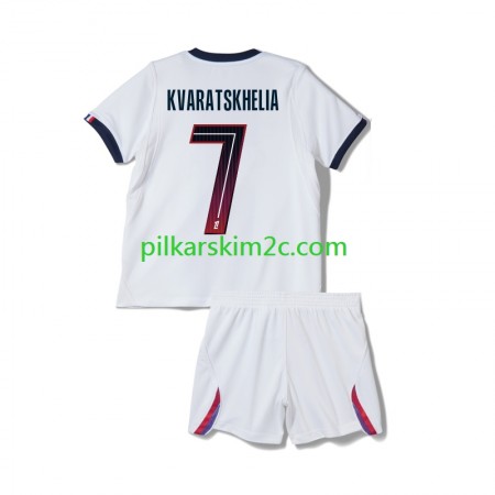 Koszulka Paris Saint-Germain Khvicha Kvaratskhelia 7 Dziecięca Precz 2026/27 Koszulki Piłkarskie Koszulka Paris Saint-Germain Khvicha Kvaratskhelia 7 Dziecięca Precz 2026/27 Koszulki Piłkarskie